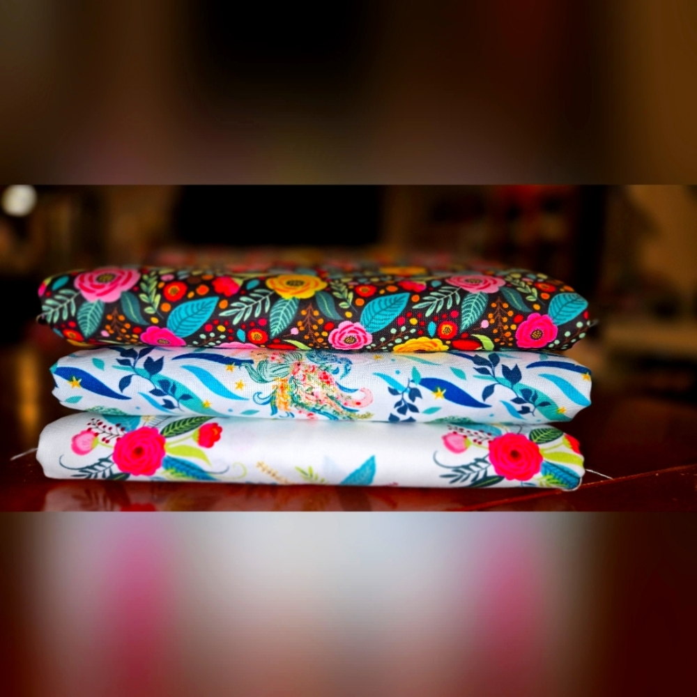 Singer Sewing machine fabric, 100% cotton